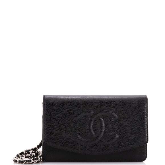 Chanel Vintage Timeless Wallet On Chain #176551C22B - Picture 1 of 10